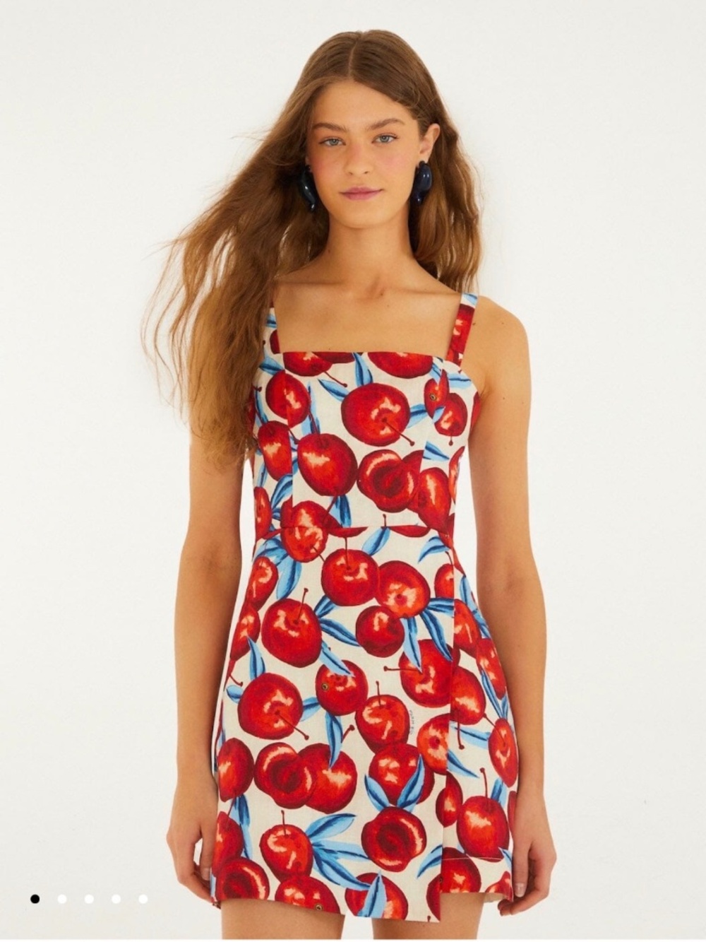 FARM Rio Cherry Blossom Sleeveless Mini Dress